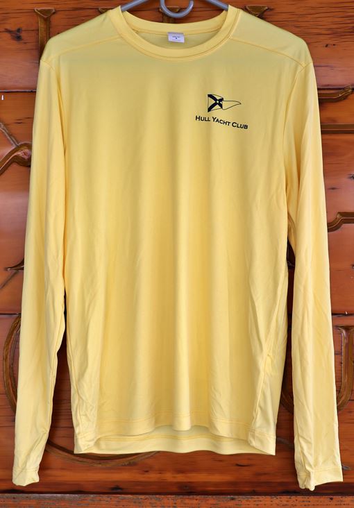 Adult Long Sleeve Sun Shirt - Yellow