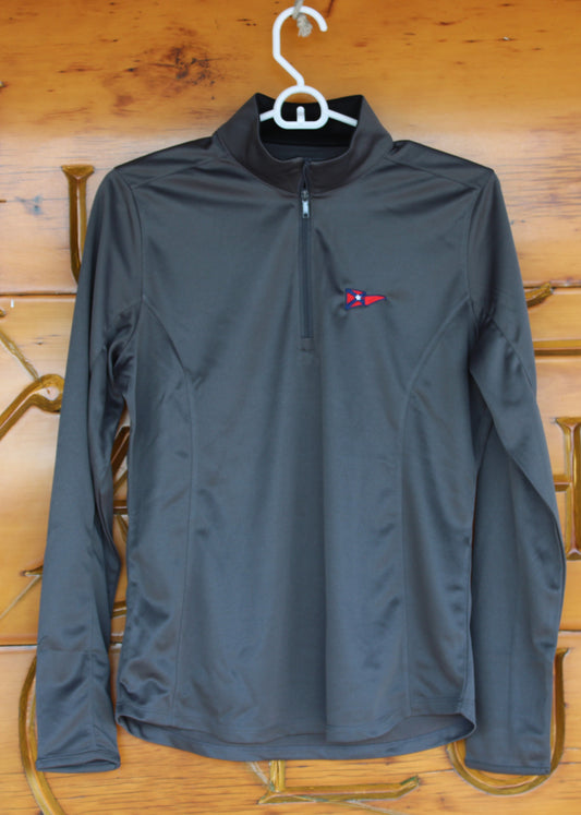 Women's Performance Outerwear - 1/4 Zip, Silk Touch - Slate